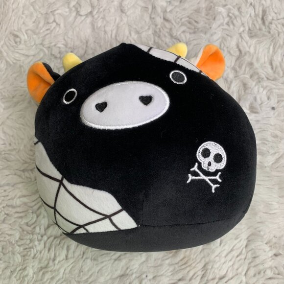 Squishmallows Halloween Cow 4 Inch Soft Plush - Picture 1 of 2